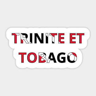 Drapeau Trinité-et-Tobago Sticker